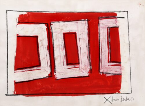 1961<br> tempera su carta<br>cm 24x34