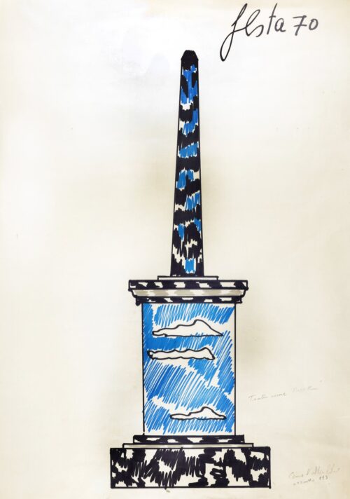 1970<br>pennarelli su carta<br>cm 70x50