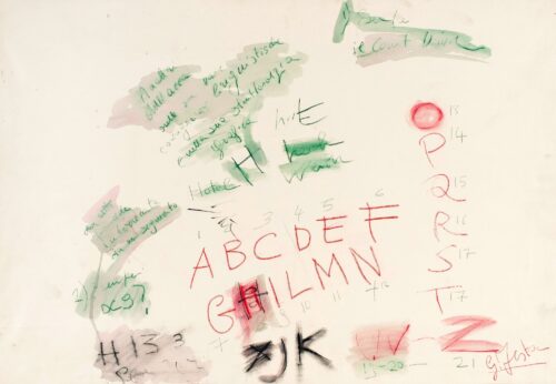 1973 (n.d.)<br> tecnica mista<br> cm 70x100