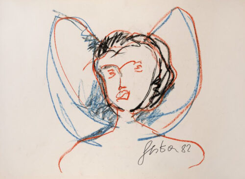 1982<br>pastelli su carta<br>cm 50x70