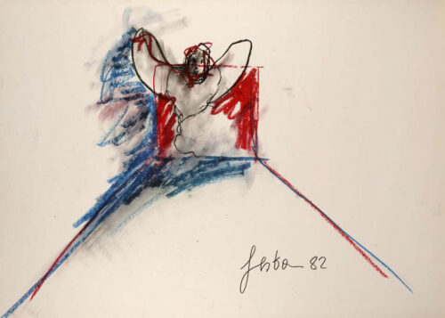 1982<br>pastelli su carta<br>cm 50x70