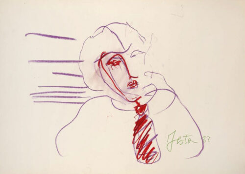 1982<br>pastelli su carta<br>cm 50x70