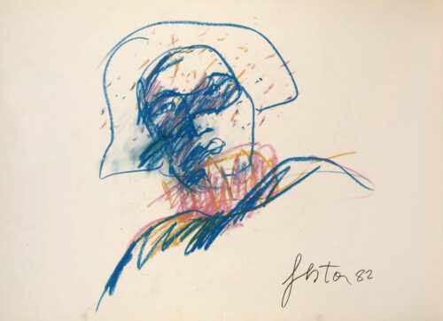 1982<br>pastelli su carta<br>cm 50x70