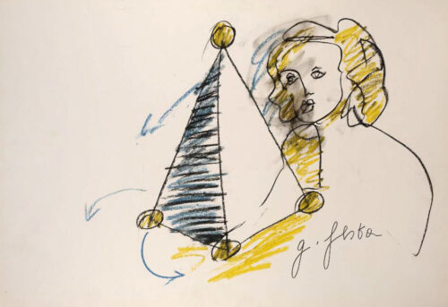 1982<br>pastelli su carta<br>cm 50x70