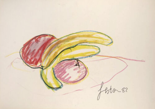 1982<br>pastelli su carta<br>cm 50x70