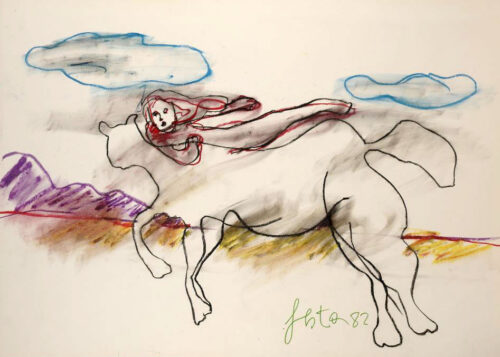 1982<br>pastelli su carta<br>cm 50x70