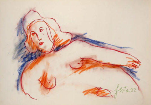 1982<br>pastelli su carta<br>cm 50x70