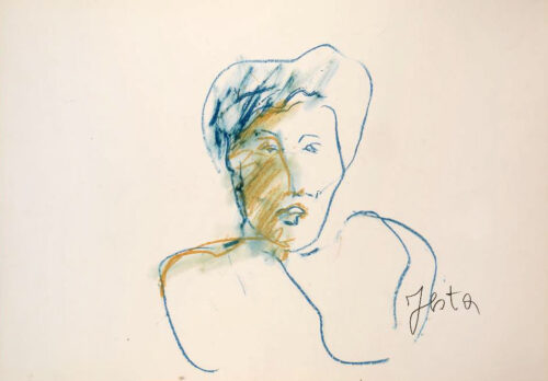 1982<br>pastelli su carta<br>cm 50x70