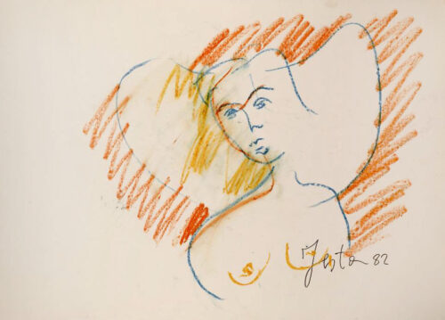 1982<br>pastelli su carta<br>cm 50x70