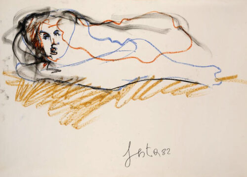 1982<br>pastelli su carta<br>cm 50x70