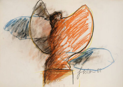 1982<br>pastelli su carta<br>cm 50x70