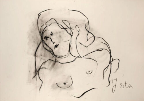 1982<br>pastelli su carta<br>cm 50x70