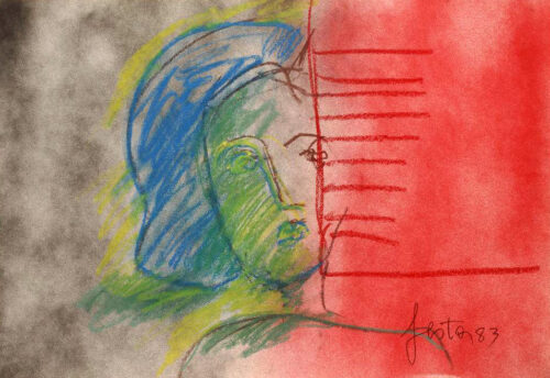 1983<br>pastelli su carta<br>cm 50x70