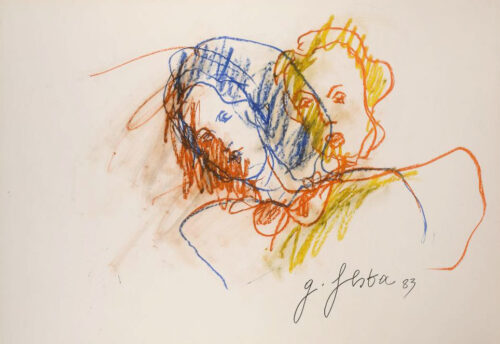 1983<br>pastelli su carta<br>cm 50x70