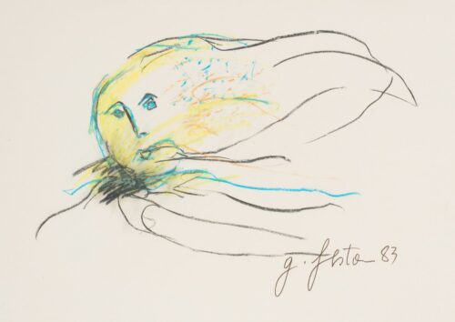 1983<br>pastelli su carta<br>cm 50x70