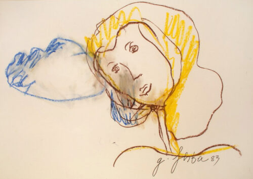 1983<br>pastelli su carta<br>cm 50x70