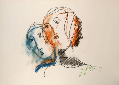 1983<br>pastelli su carta<br>cm 50x70