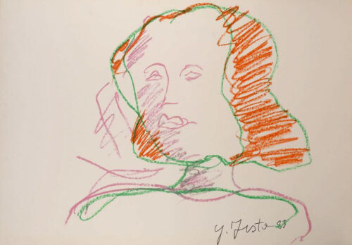 1983<br>pastelli su carta<br>cm 50x70