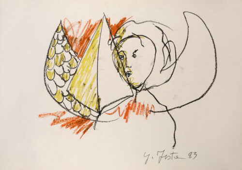 1983<br>pastelli su carta<br>cm 50x70