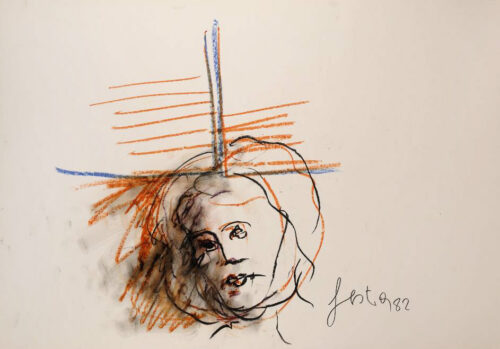 1983<br>pastelli su carta<br>cm 50x70