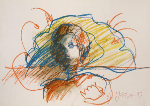 1983<br>pastelli su carta<br>cm 50x70