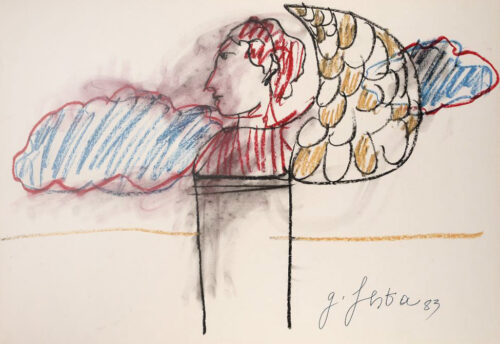 1983<br>pastelli su carta<br>cm 50x70