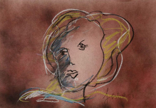 1983<br>pastelli su carta<br>cm 50x70