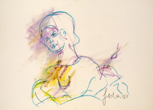 1983<br>pastelli su carta<br>cm 50x70