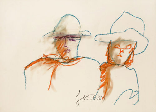 1983<br>pastelli su carta<br>cm 50x70