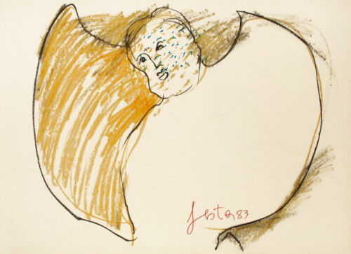 1983<br>pastelli su carta<br>cm 50x70