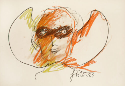 1983<br>pastelli su carta<br>cm 50x70