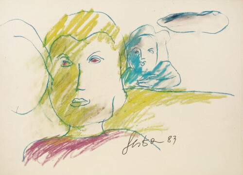 1983<br>pastelli su carta<br>cm 50x70