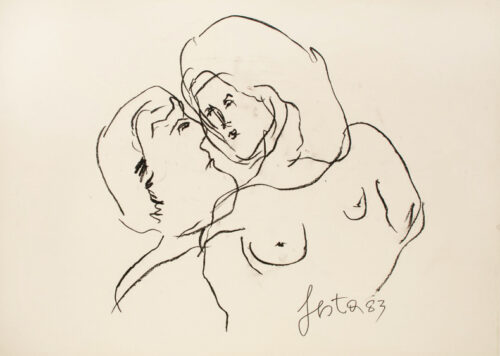 1983<br>pastelli su carta<br>cm 50x70