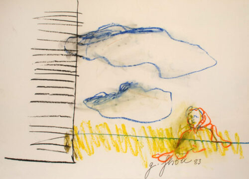 1983<br>pastelli su carta<br>cm 60x80