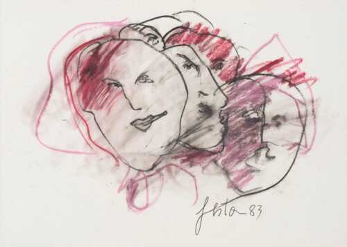 1983<br>pastelli su carta<br>cm 50x70