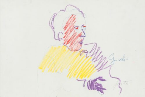 1983<br>Giulio<br>pastelli su carta<br>cm 50x70
