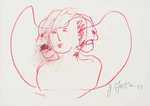 1983<br>pastelli su carta<br>cm 50x70