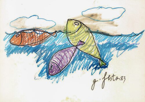 1983<br>pastelli su carta<br>cm 50x70