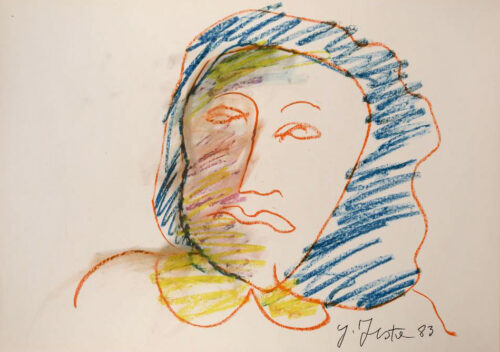 1983<br>pastelli su carta<br>cm 50x70