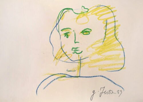 1983<br>pastelli su carta<br>cm 50x70