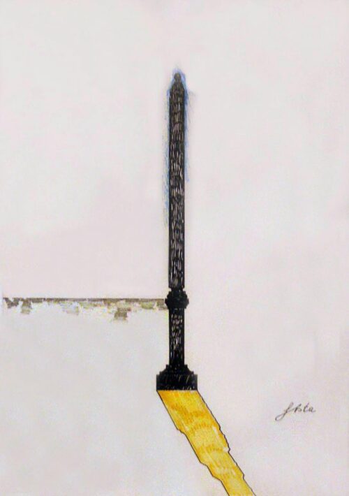 1978<br> pennarelli su carta<br> cm 100x70